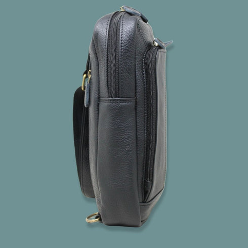 Anshuman Genuine Leather Mini Backpack Rank